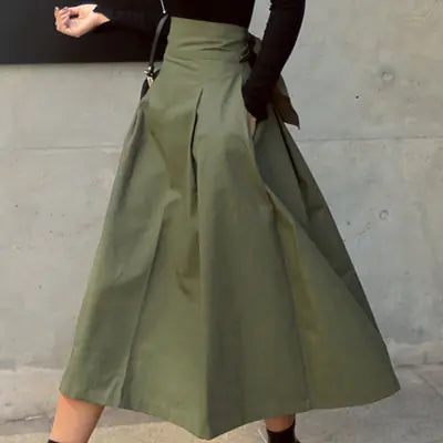 Elegant High Waist Make a Statement Skirt