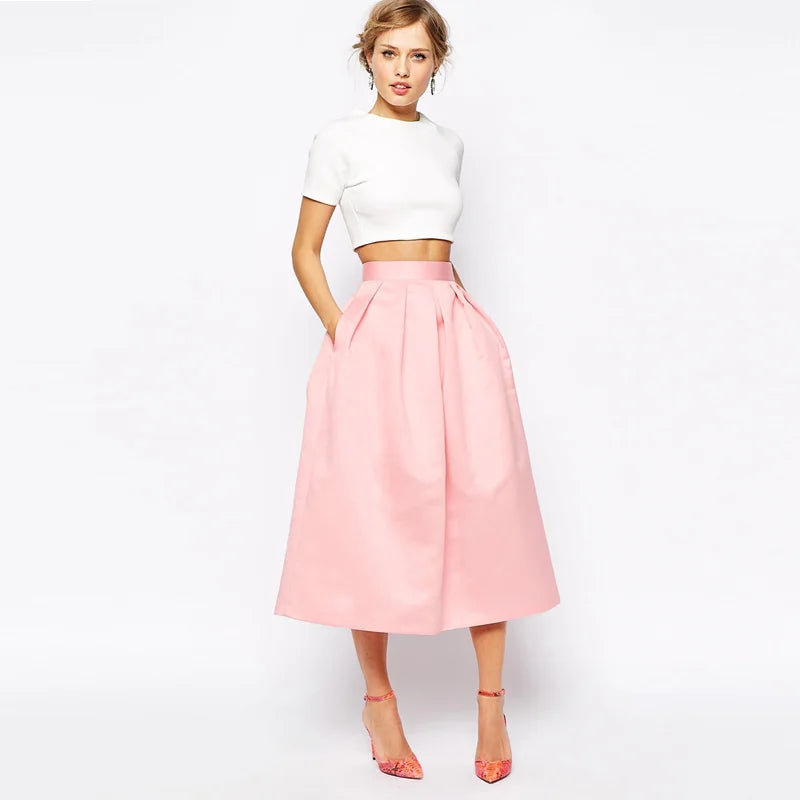 Blush Pink Skirt