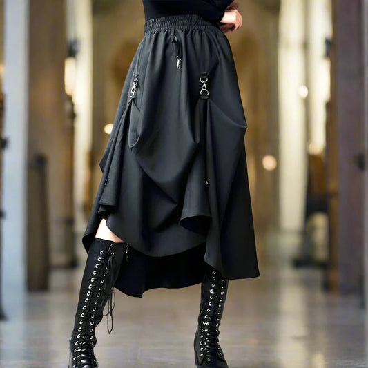 All About the Buckles Designer Skirt