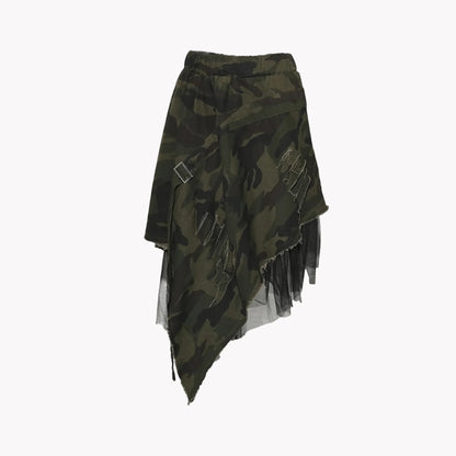 Modern Camouflage Skirt