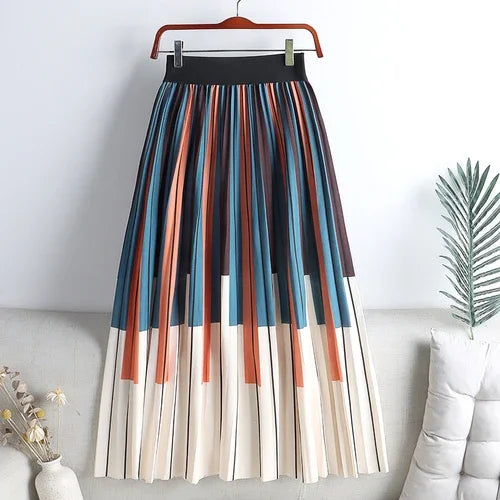 Multi Print Vintage Style Skirts