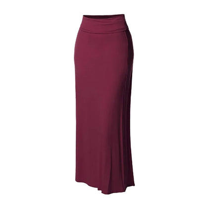 Solid Slimming Flattering Skirt