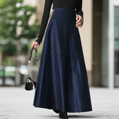 Leather Maxi Skirt