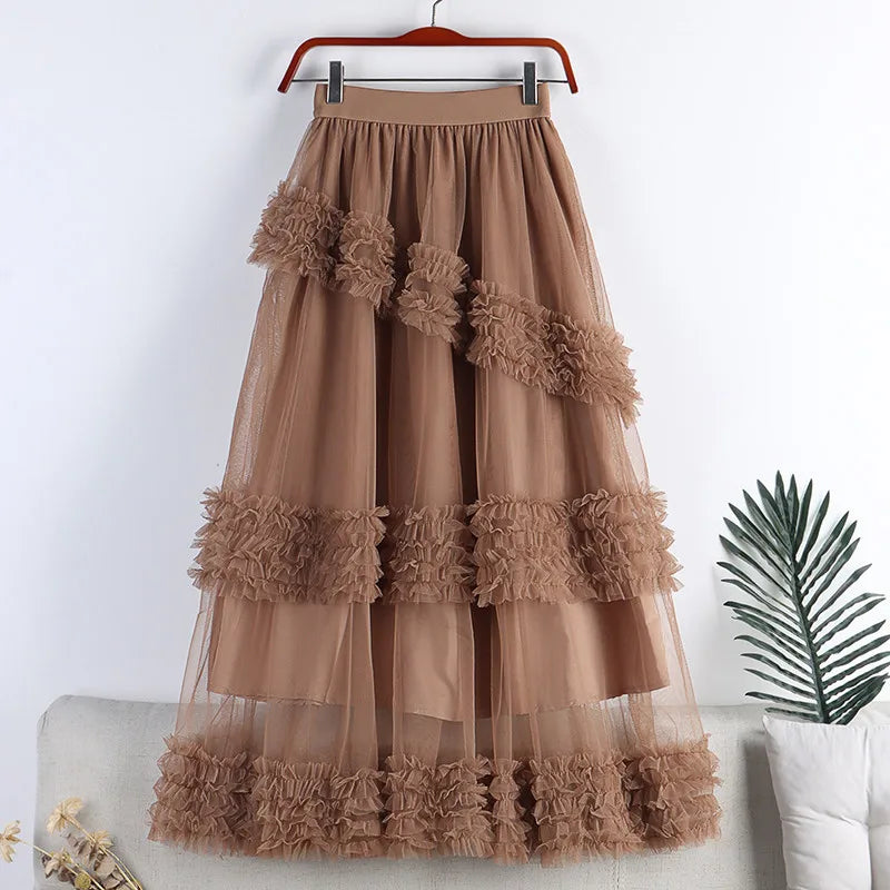 Delicate Layers Fashion Skirt