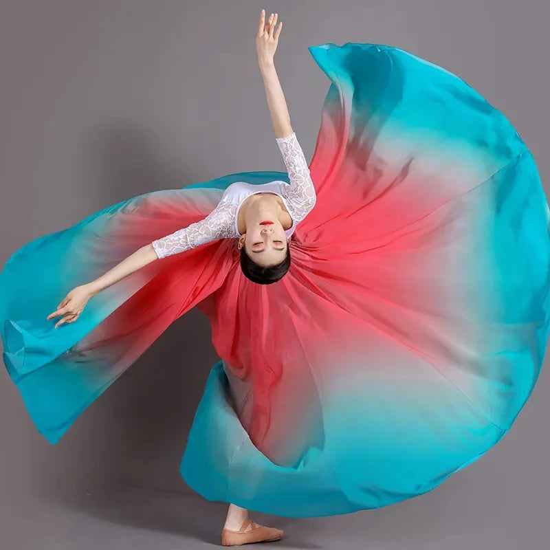 Dancing Skirt: Ball Room Ballet Cultural Performance Costume Skirt