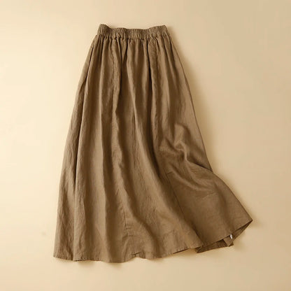 Minimalist Everyday A Line Skirt