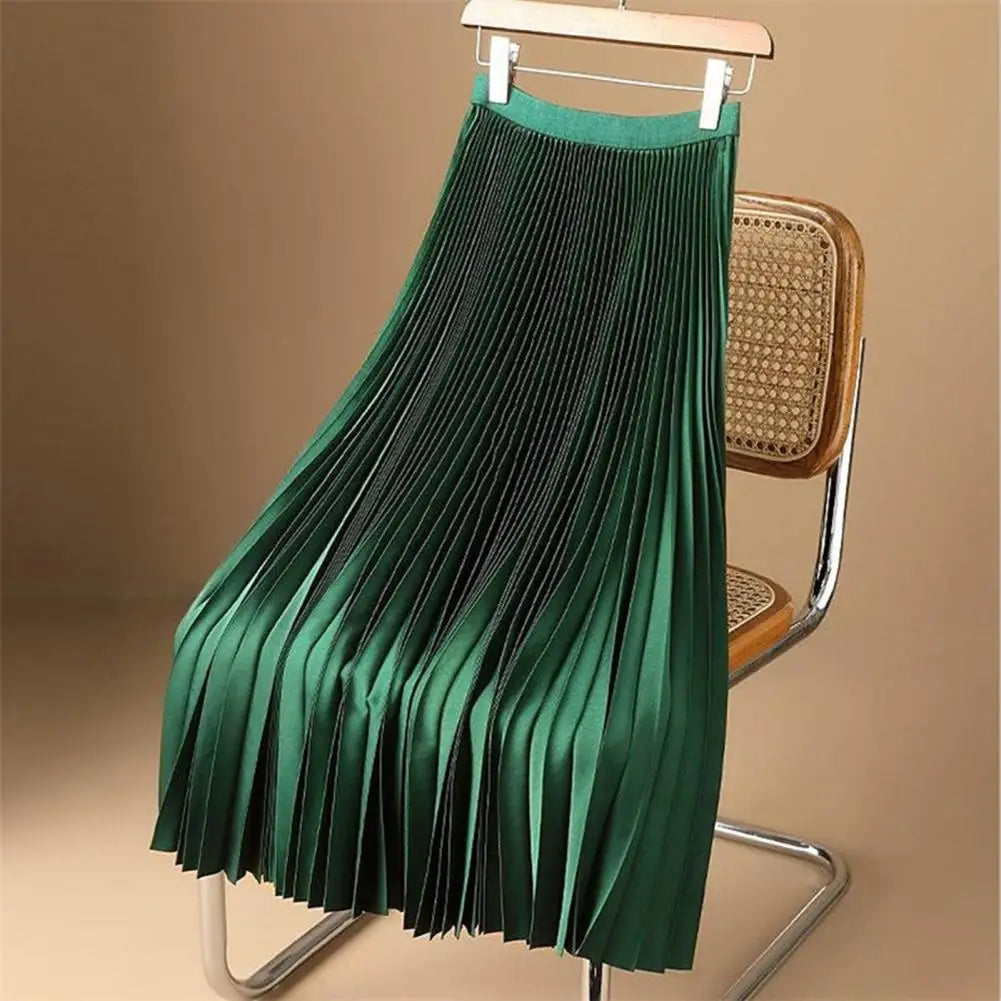 Shimmer Pleated Skirt