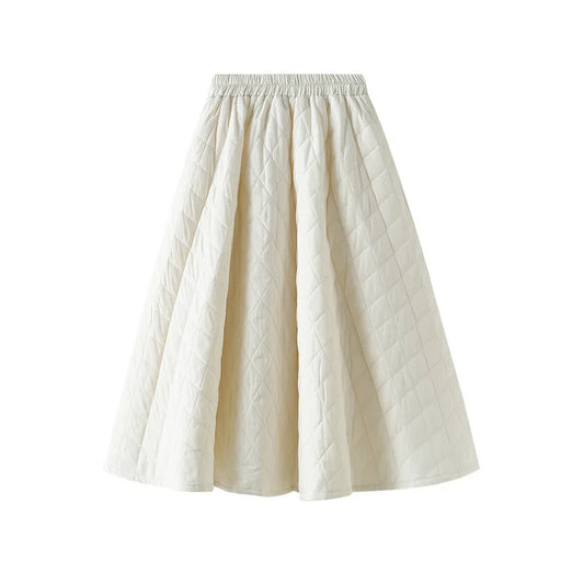 Cozy Quilted Cotton Skirt