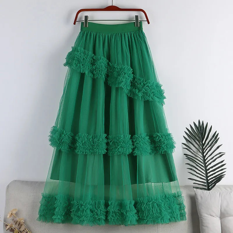 Delicate Layers Fashion Skirt