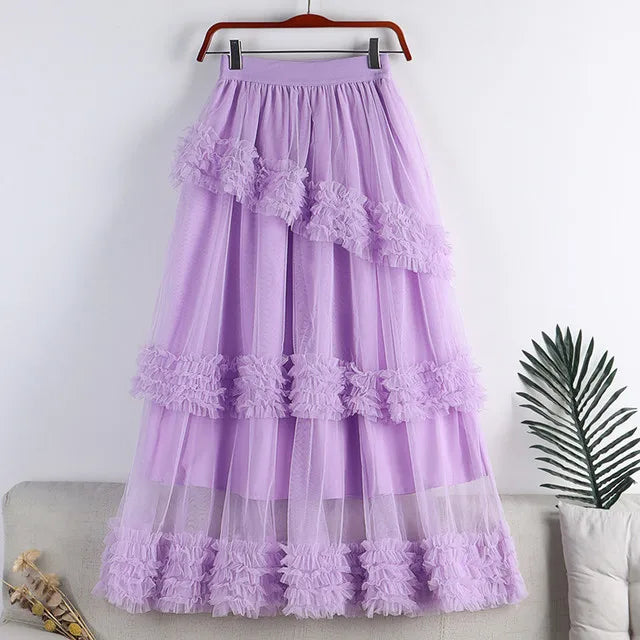 Delicate Layers Fashion Skirt