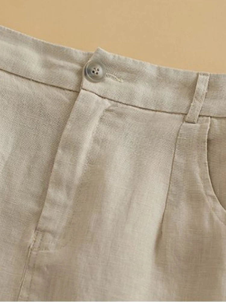 Vintage Linen Skirt