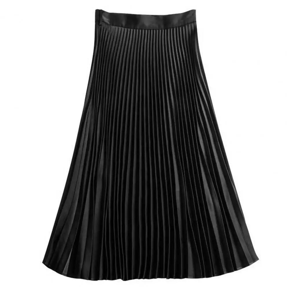 Shimmer Pleated Skirt