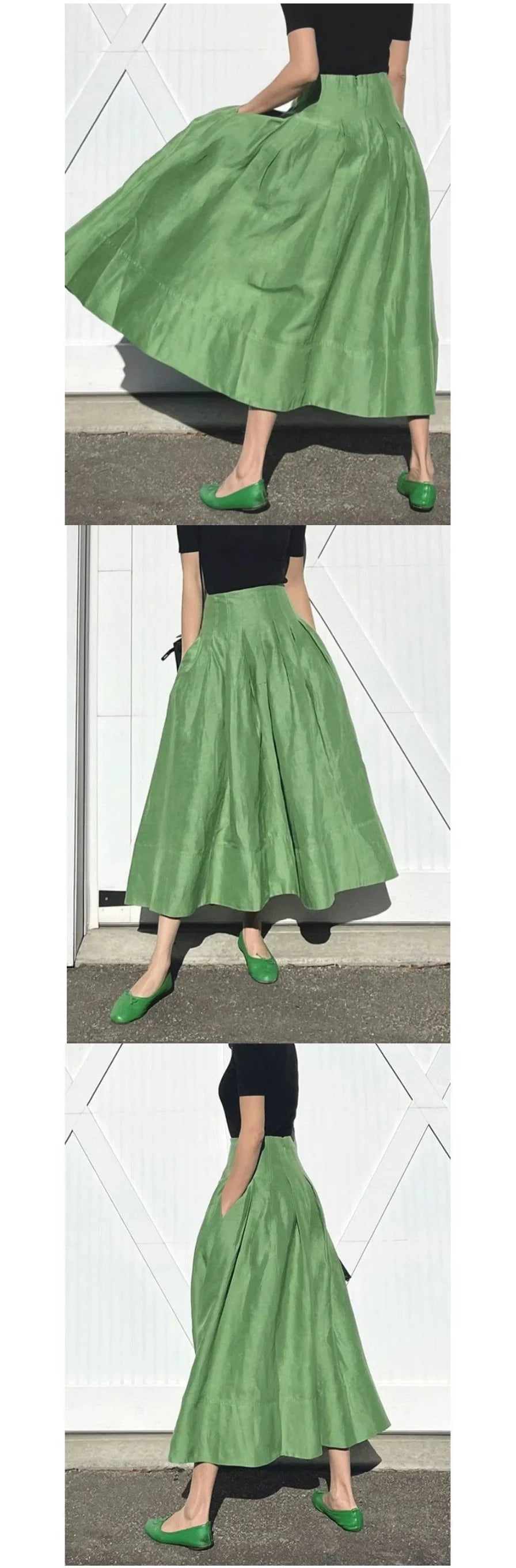 High Sheen Skirt