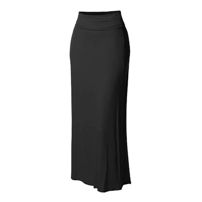 Solid Slimming Flattering Skirt