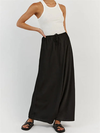 Sleek Sophisticated Silky Skirt