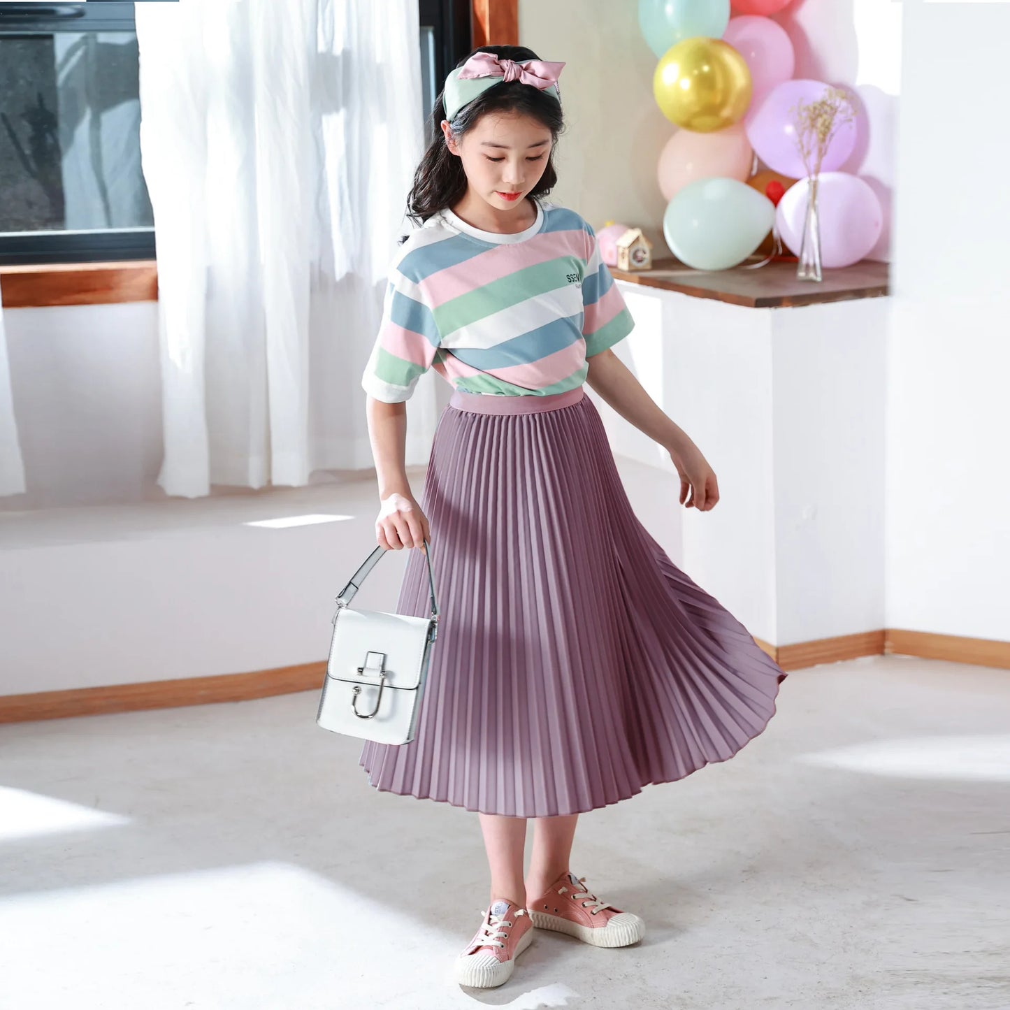 GIRLS Pleated Princess Skirt