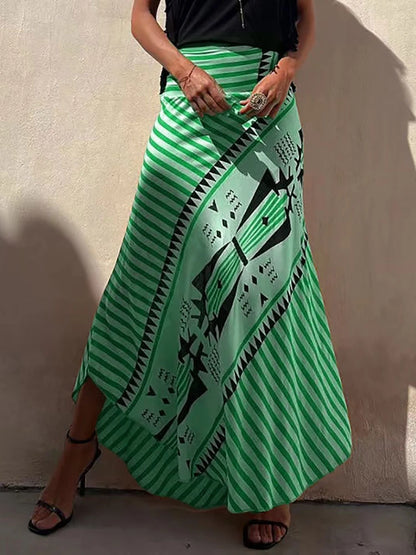 Tribal Print Style Skirt