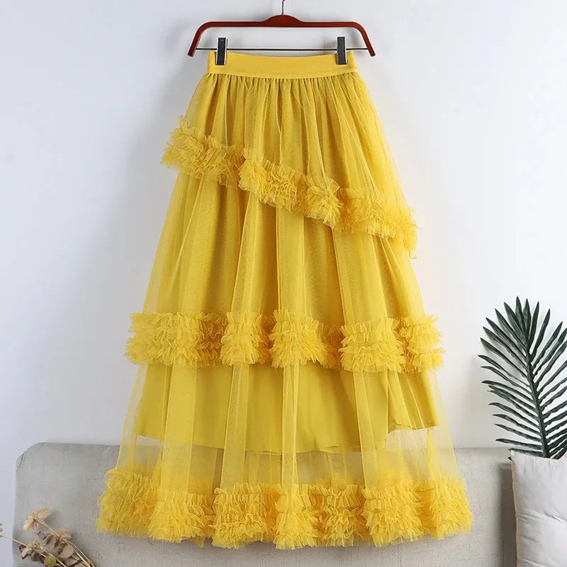 Delicate Layers Fashion Skirt