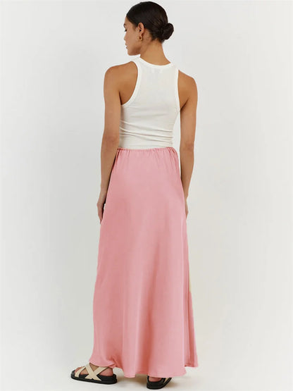 Sleek Sophisticated Silky Skirt