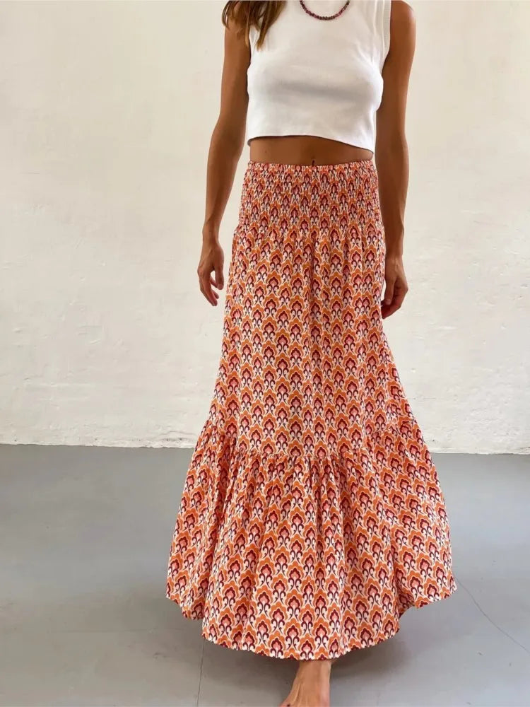 Floral Vibes Printed Skirts