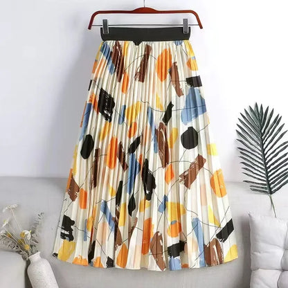 Multi Print Vintage Style Skirts