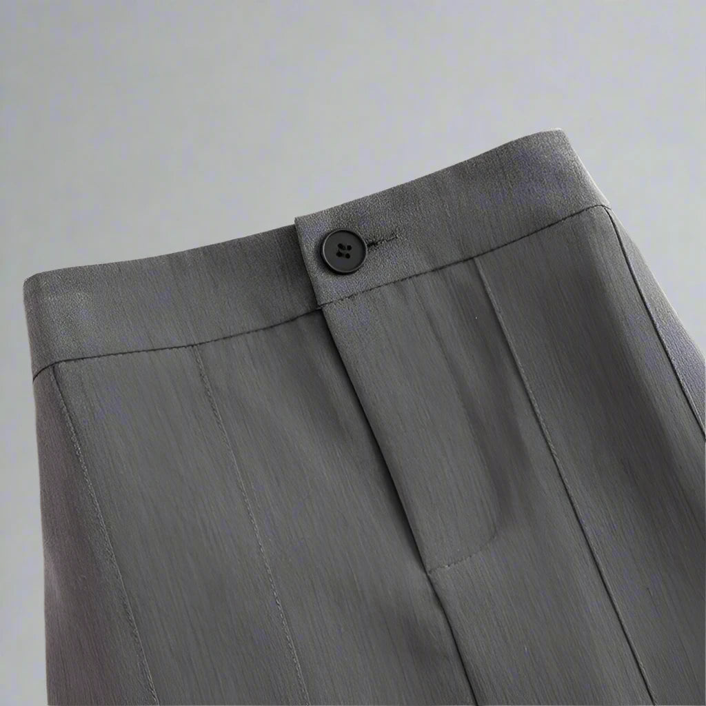 Sleek Pleated Skirt