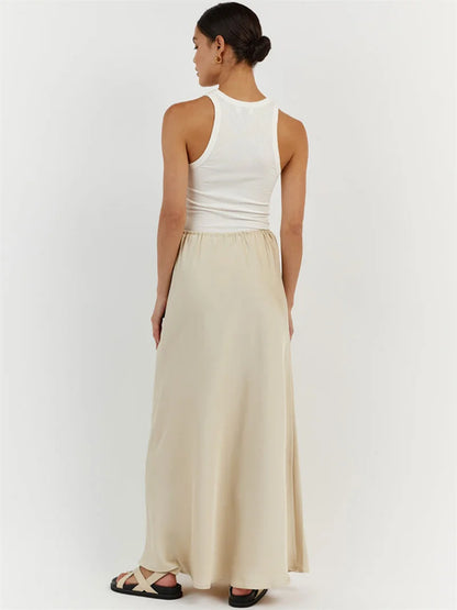 Sleek Sophisticated Silky Skirt