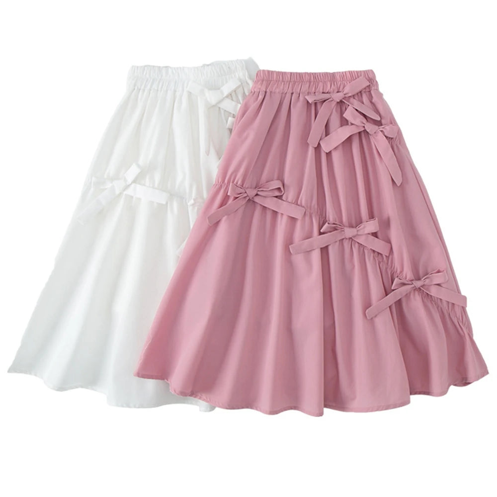 GIRLS The Bow Hemmed Skirt