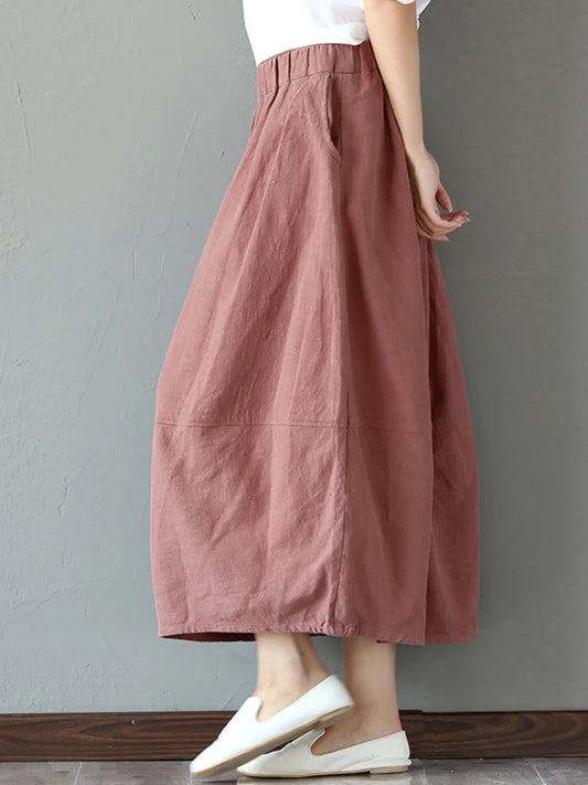 Relax Casual Basic Skirt