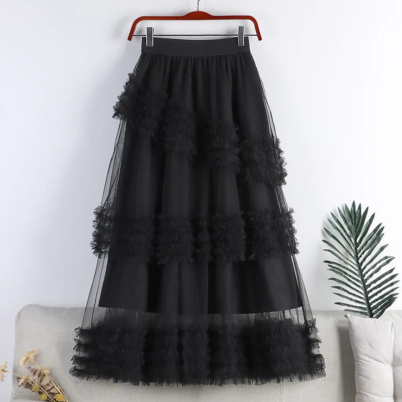 Delicate Layers Fashion Skirt