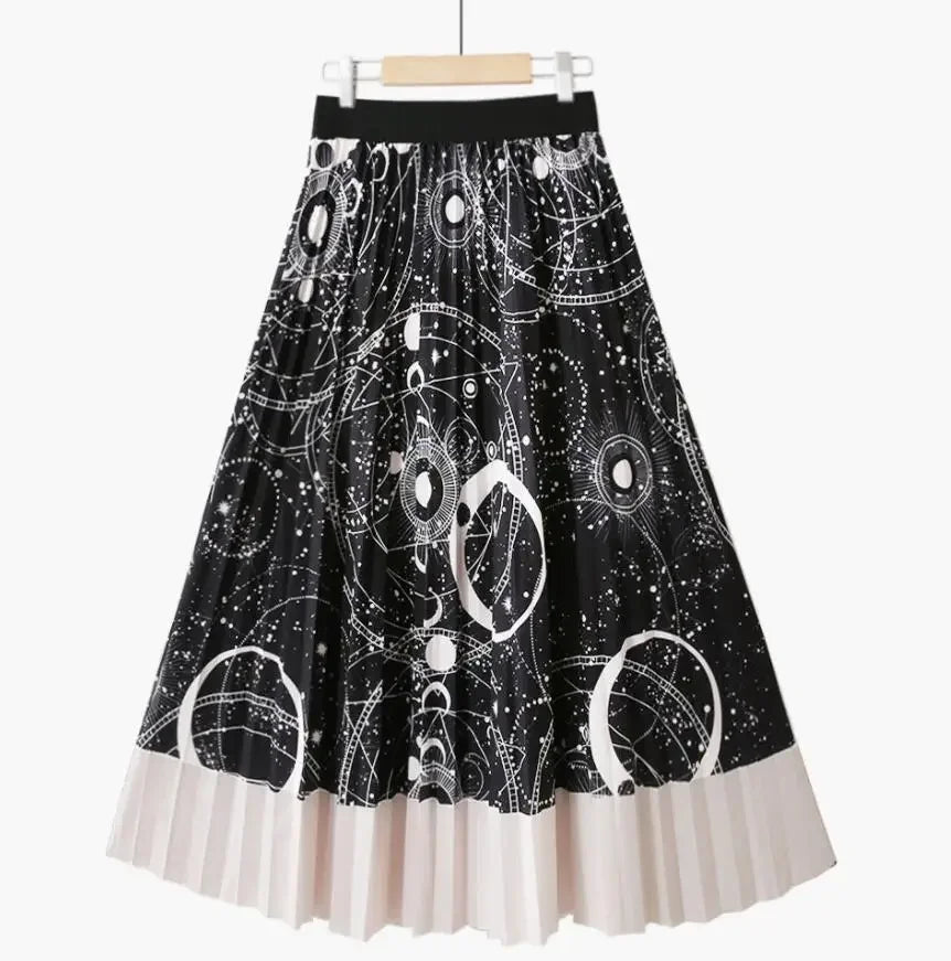 Multi Print Vintage Style Skirts