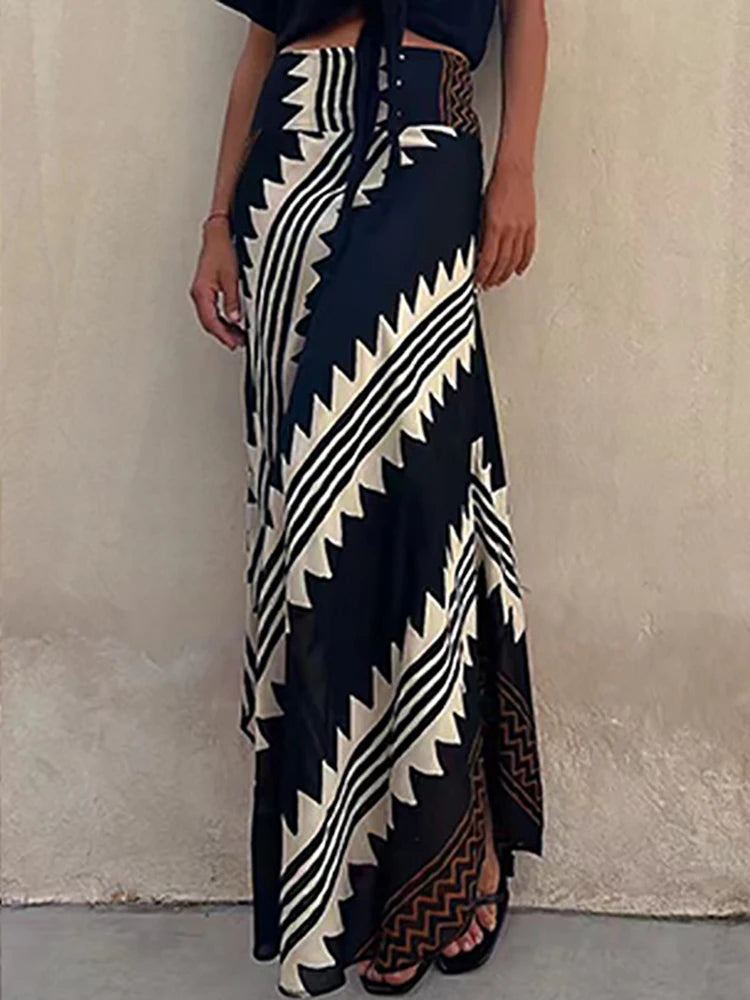 Tribal Print Style Skirt