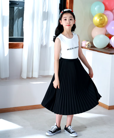 GIRLS Pleated Princess Skirt