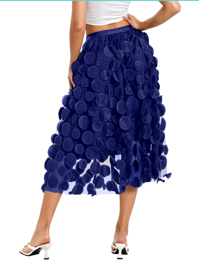 The Medallion High Designed Skirt