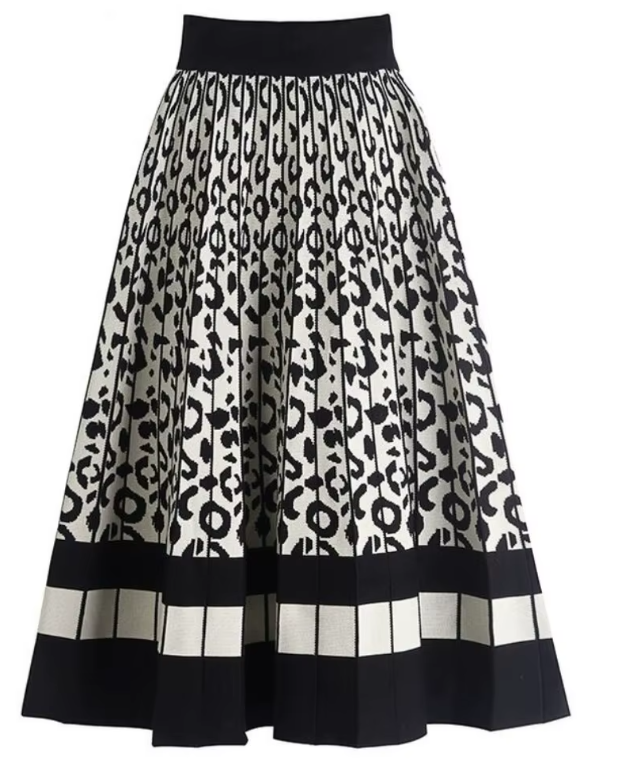 Multi Print Vintage Style Skirts