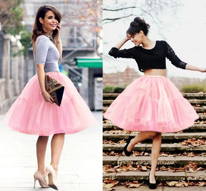 Petticoat Style Tulle Skirt