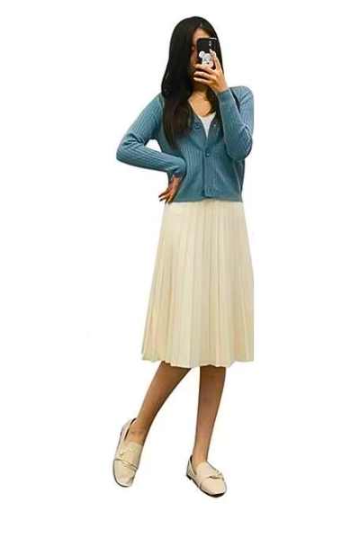 Sophisticated Modern Knit Skirt