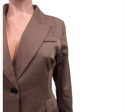 Business Suit 101: Blazer and Skirt Set