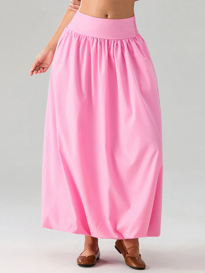 Total Style Bubble Hem Skirt