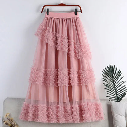 Delicate Layers Fashion Skirt