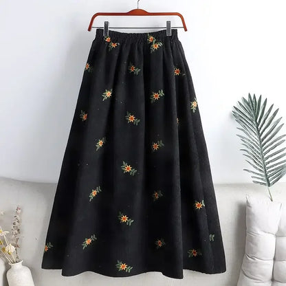 Pleasant Prints Corduroy Skirts