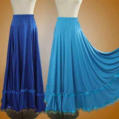 Dancing Skirt: Ballet Ballroom Cultural Performance Costume Skirt