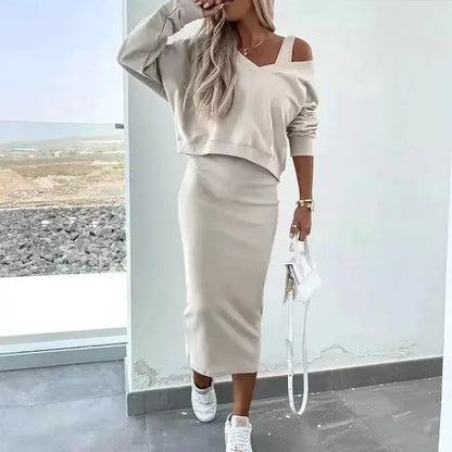 Cozy Off Shoulder 2 PC