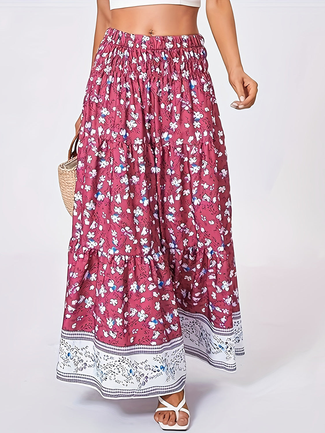 Flower Child Printed Skirt