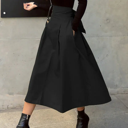 Elegant High Waist Make a Statement Skirt