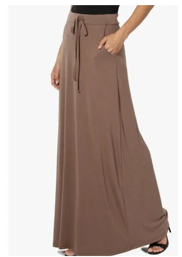 Basic Soft Maxi Skirt